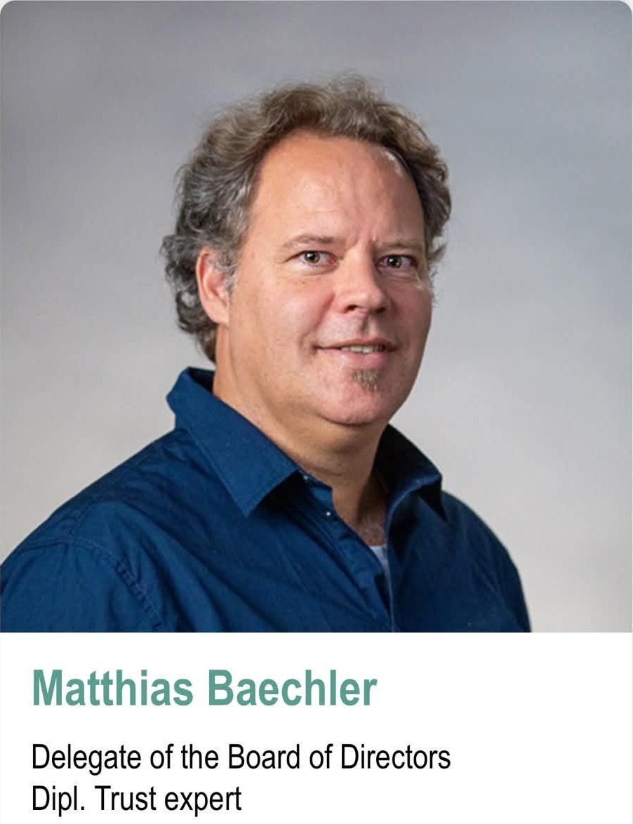 Matthias Urs Baechler, Corinth Group profile photograph